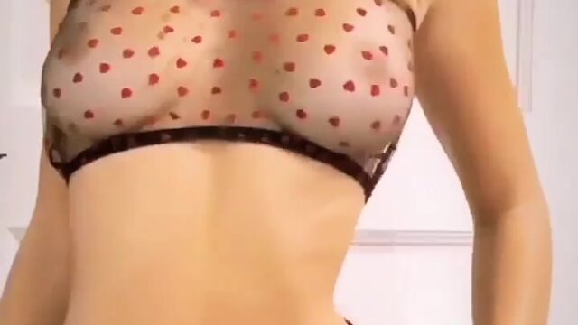 Louisa khovanski Sexy in Lineger Hot Video Leakd!!!