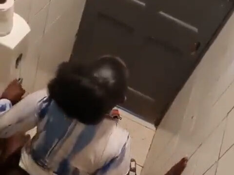 Christine Nampeera hot sextape riding orgasm with BF in toilet ! Video Sextape Leaked