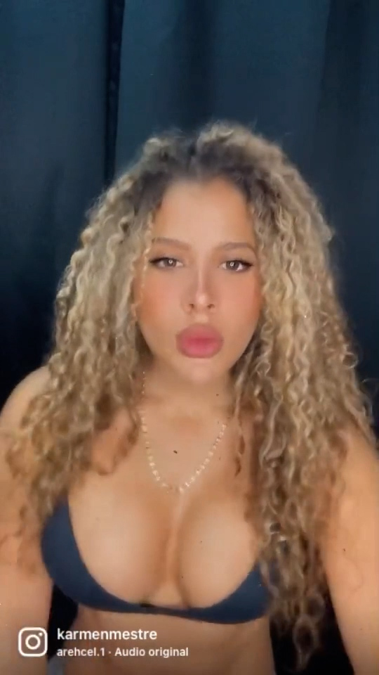 Karmen Mestre nude show tits and body so sexy ! new video onlyfans leaked